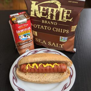 Kids Meal Organic Hot Dog Meal