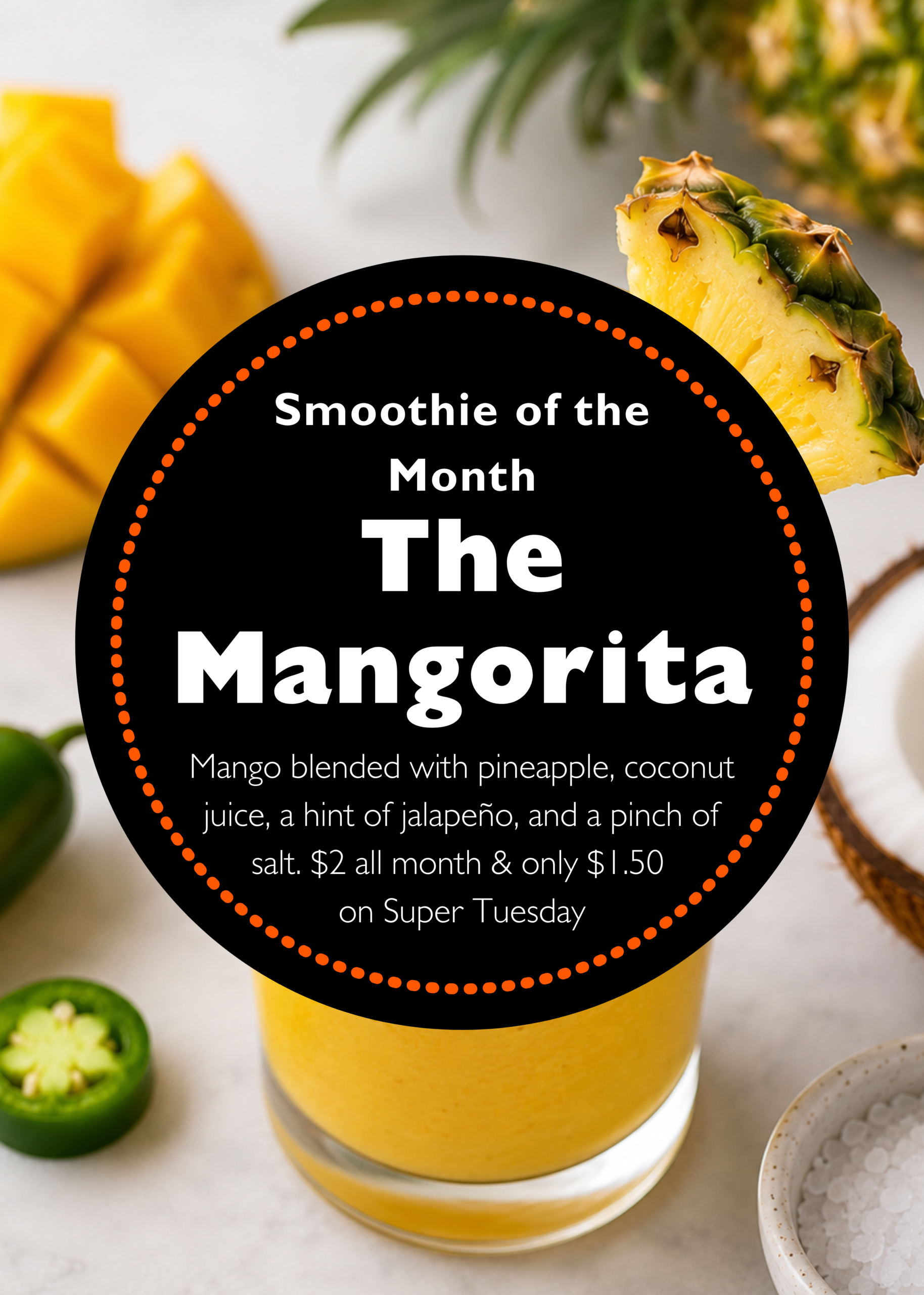 Smoothie of the Month - Basics Co-op Cafe