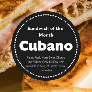 Sandwich of the Month