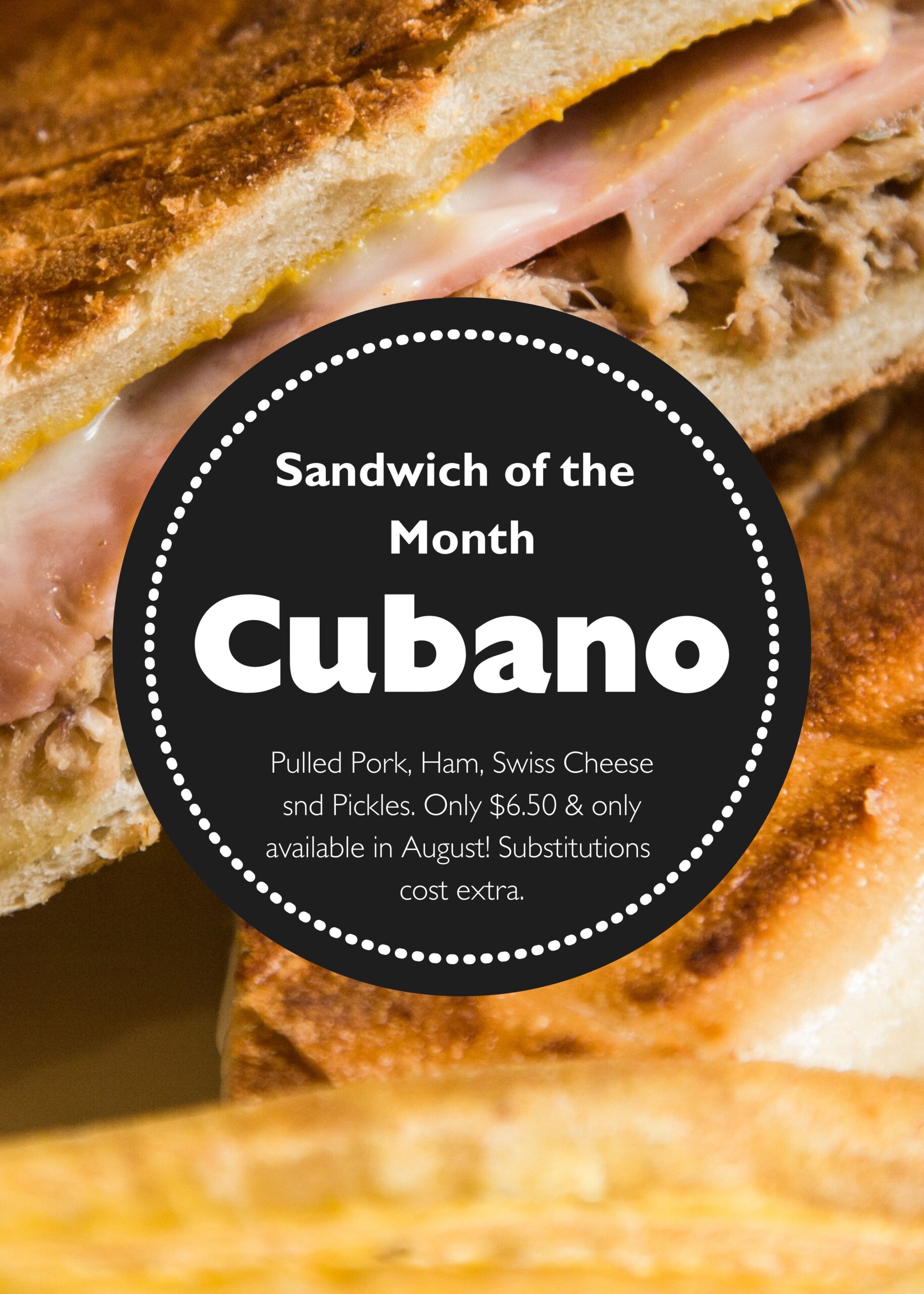 Sandwich of the Month (Duplicate)